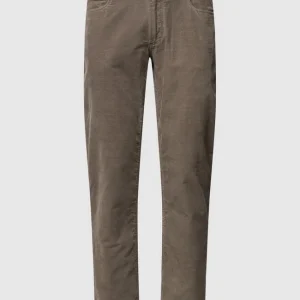 Christian Berg Men Cordhose Mit Stretch-Anteil – Taupe 9