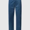 Christian Berg Men Straight Fit Chino Mit Stretch-Anteil – Royalblau 17