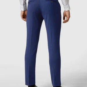 Selected Homme Slim Fit Anzug-Hose Mit Webmuster – Royalblau 15