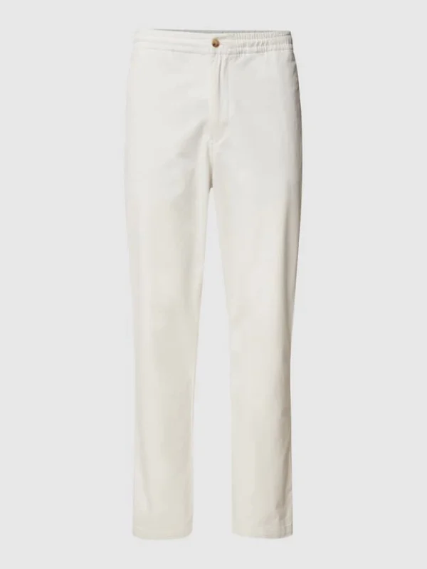 Polo Ralph Lauren Classic Fit Chino Mit Label-Stitching – Offwhite 3