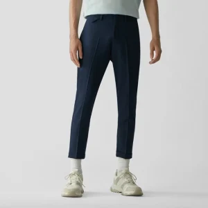 Stylebop Bundfaltenhose Aus Wolle – Blau 14