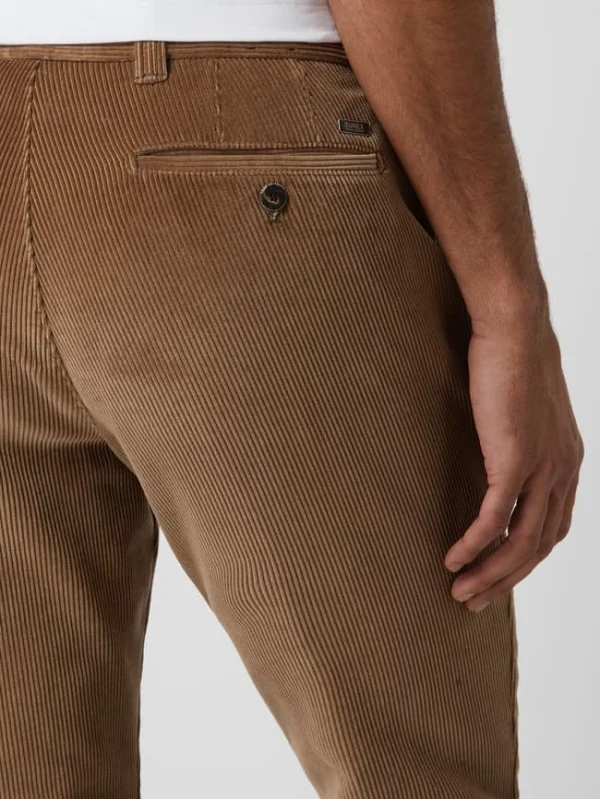 Eurex By Brax Perfect Cut Chino Aus Cord Modell ‘Jim’ – Khaki 4