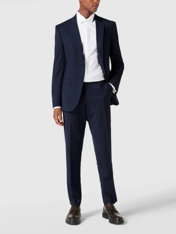 BOSS Slim Fit Anzughose Modell ‘Genius’ – Marineblau 1