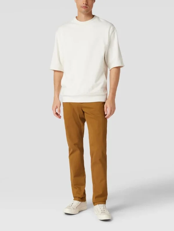 MCNEAL Slim Fit Chino Mit Gürtel – Camel 1