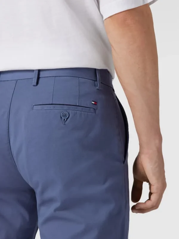 Tommy Hilfiger Chino Mit Logo-Detail Modell ‚DENTON CHINO‘ – Blau 4