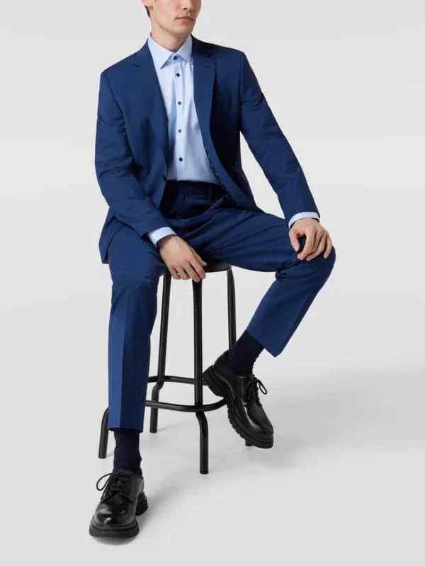 BOSS Slim Fit Anzughose Modell ‚Genius‘ – Royalblau 1