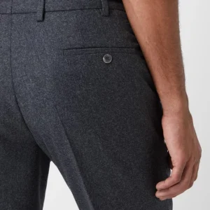 Hiltl Regular Fit Anzughose Aus Schurwolle Modell ‚Piacenza‘ – Anthrazit 11