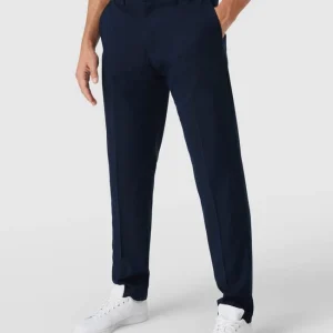 S.Oliver BLACK LABEL Anzug-Hose Mit Webmuster – Marineblau 13