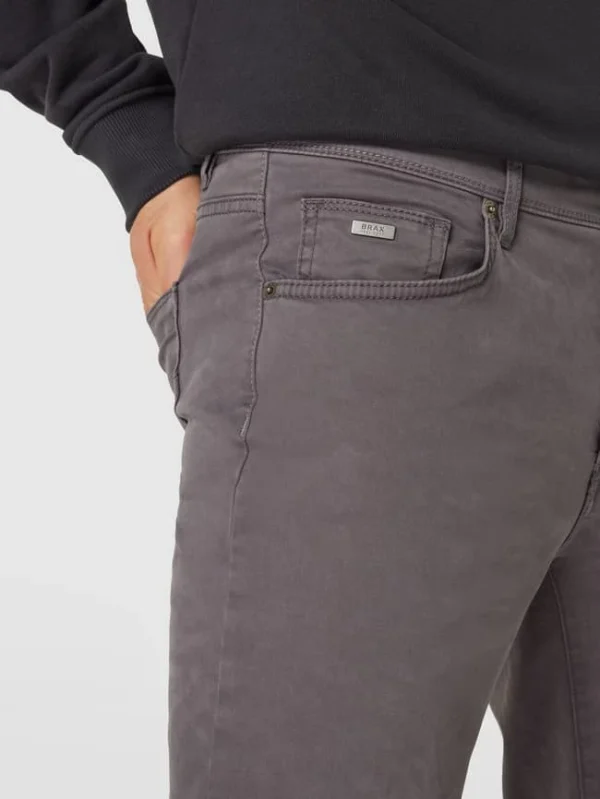 Brax Straight Fit Chino Mit Label-Detail Modell ‘Cadiz’ – Graphit 4