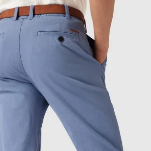 MCNEAL Slim Fit Chino Mit Gürtel – Hellblau 11