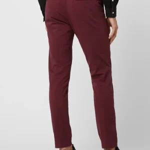 Jack & Jones Slim Fit Chino Mit Stretch-Anteil Modell ‚Marco‘ – Bordeaux Rot 15