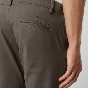 Bruun & Stengade Slim Fit Chino Mit Stretch-Anteil Modell ‘Oscar’ – Dunkelgrün 11