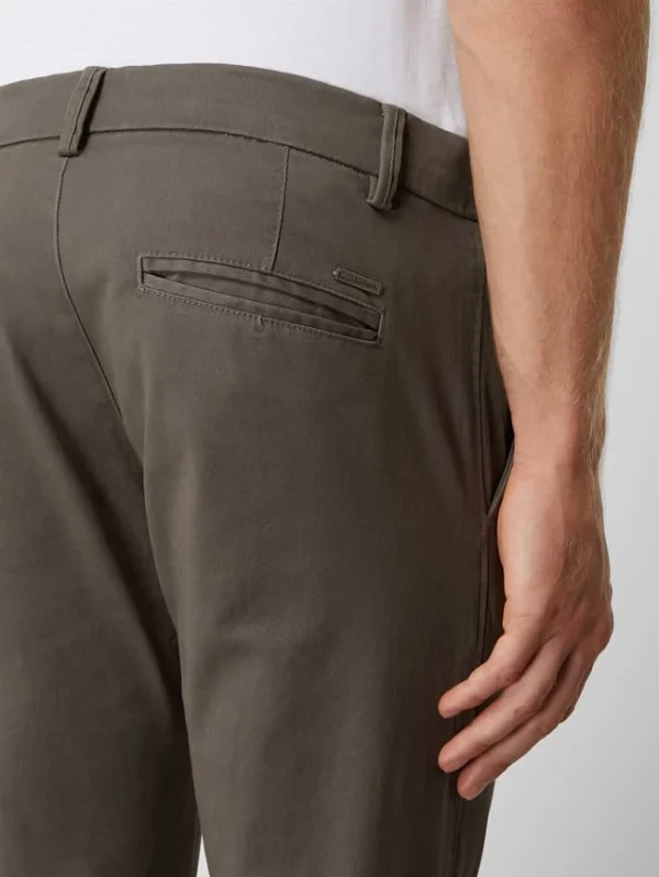 Bruun & Stengade Slim Fit Chino Mit Stretch-Anteil Modell ‘Oscar’ – Dunkelgrün 4