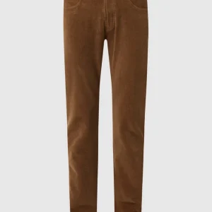 Pierre Cardin Tapered Fit Cordhose Mit Hohem Stretch-Anteil Modell ‘Lyon’ – ‘Futureflex’ – Camel 9