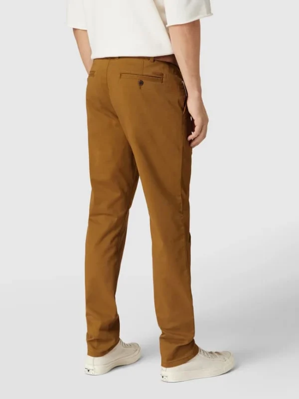 MCNEAL Slim Fit Chino Mit Gürtel – Camel 6