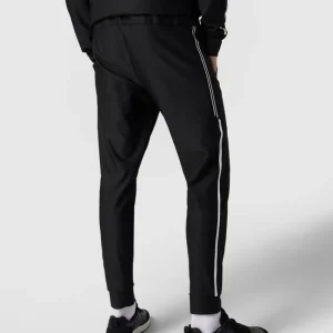 BOSS Athleisurewear Trainingshose Mit Kontraststreifen Modell ‚Hicon Gym‘ – Schwarz 15