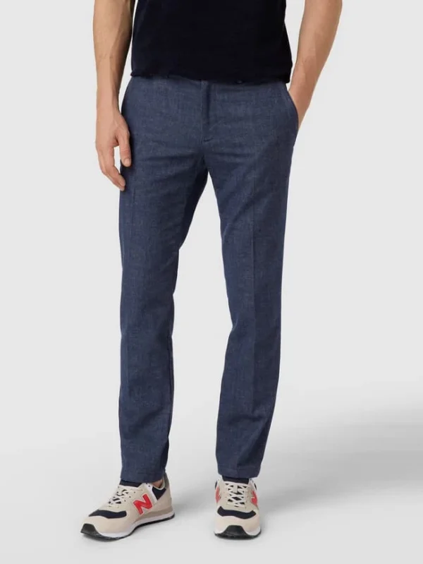 Tommy Hilfiger Straight Fit Chino Mit Stretch-Anteil – Dunkelblau 5