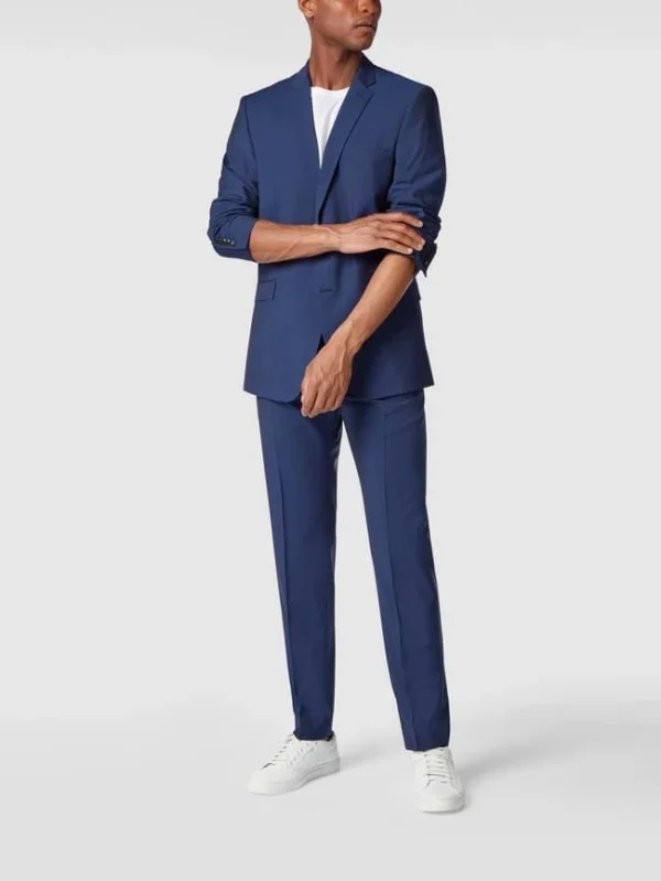 Strellson Slim Fit Anzughose Aus Reiner Schurwolle – Blau 1