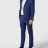 Selected Homme Slim Fit Anzug-Hose Mit Webmuster – Royalblau 16