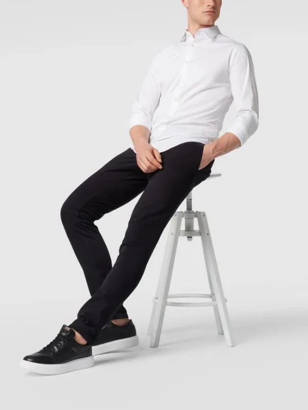 Tiger Of Sweden Slim Fit Chino Mit Stretch-Anteil Modell ‚Transit‘ – Schwarz 1