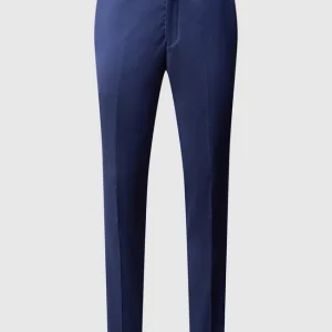 Selected Homme Slim Fit Anzug-Hose Mit Webmuster – Royalblau 9