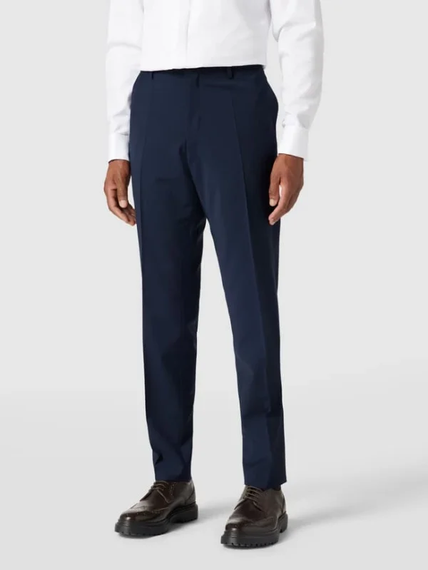 BOSS Slim Fit Anzughose Modell ‘Genius’ – Marineblau 5