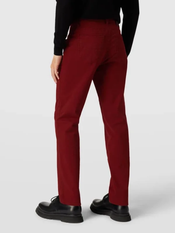 Brax Straight Fit Chino Mit Label-Detail Modell ‘Cadiz’ – Rot 6