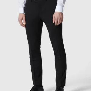 Hiltl Slim Fit Stoffhose Mit Stretch-Anteil Modell ‘Tribet’ – Schwarz 13