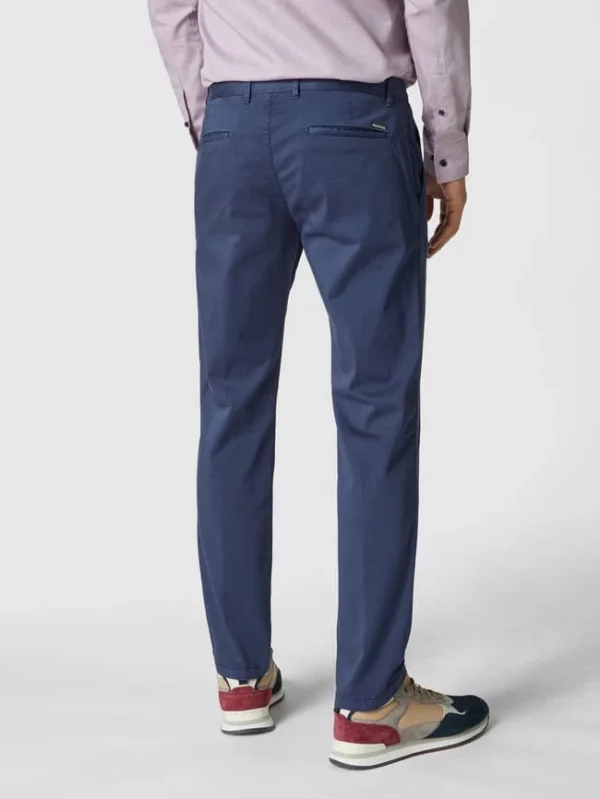 Roy Robson Slim Fit Chino Mit Stretch-Anteil – Blau 6