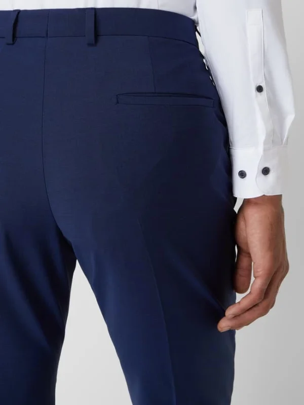 Strellson Slim Fit Anzughose Mit Woll-Anteil Modell ‚Mercer‘ – Royalblau 4