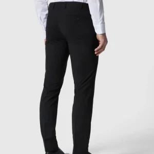 Hiltl Slim Fit Stoffhose Mit Stretch-Anteil Modell ‘Tribet’ – Schwarz 15