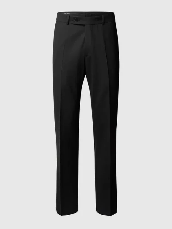 Daniel Hechter Modern Fit Anzug-Hose Mit Stretch-Anteil – Schwarz 3