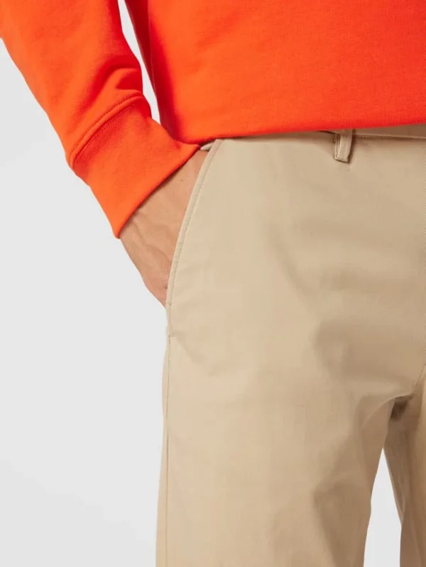 Tommy Hilfiger Chino Mit Label-Detail Modell ‚CORE BLEECKER 1985‘ – Sand 4