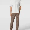 Christian Berg Men Straight Fit Chino Mit Stretch-Anteil – Taupe 22