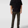 MCNEAL Slim Fit Chino Mit Stretch-Anteil – Olivgrün 19