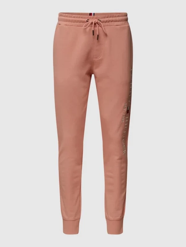 Tommy Hilfiger Sweatpants Mit Label-Stitching – Apricot 3