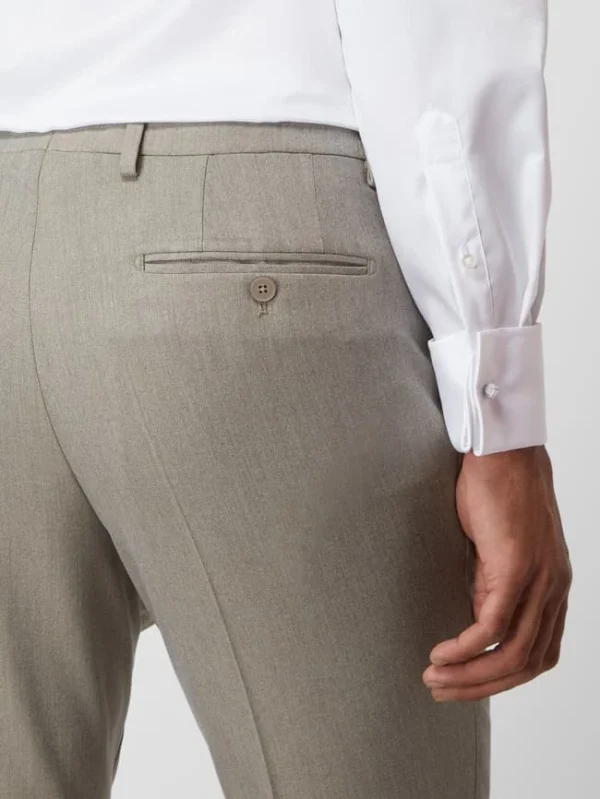 Pierre Cardin Anzughose Mit Stretch-Anteil Modell ‚Ryan‘ – ‚Futureflex‘ – Schlamm 4