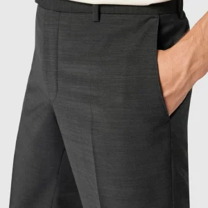 Strellson Slim Fit Anzughose Mit Bügelfalten ‚Flex Cross‘ – Anthrazit 11