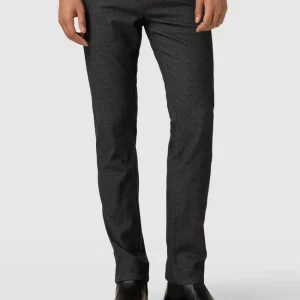 BOSS Casualwear Hose Mit Label-Detail Modell ‚Schino-Slim-O‘ – Anthrazit 13