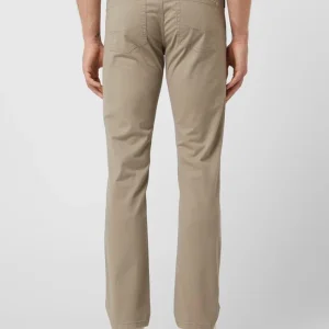 Christian Berg Men Chino Mit Stretch-Anteil – Hellbraun 15