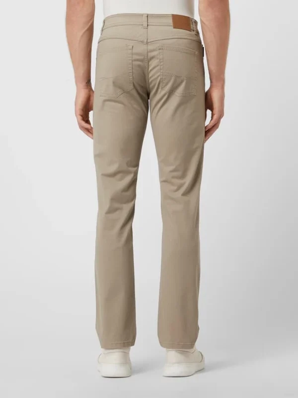 Christian Berg Men Chino Mit Stretch-Anteil – Hellbraun 6