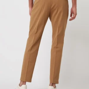 Windsor Bundfaltenhose Mit Viskose-Anteil Modell ‘Sapo’ – Camel 15