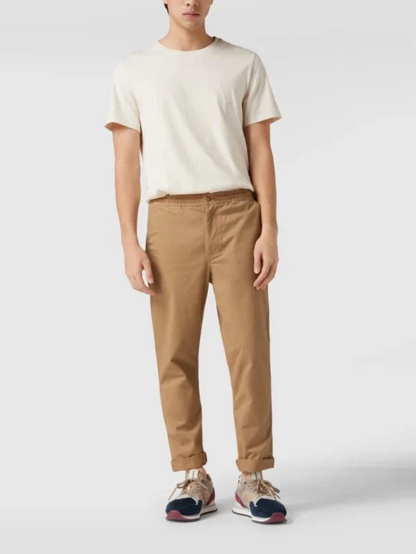 Polo Ralph Lauren Classic Fit Chino Mit Label-Stitching – Khaki 1